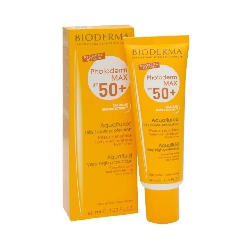 Bioderma Photoderm Max Spf 50+ Aquafluido Dorado 40ml