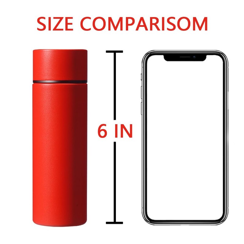 5 oz Mini Thermos Cute Water Bottle - Insulated Stainless