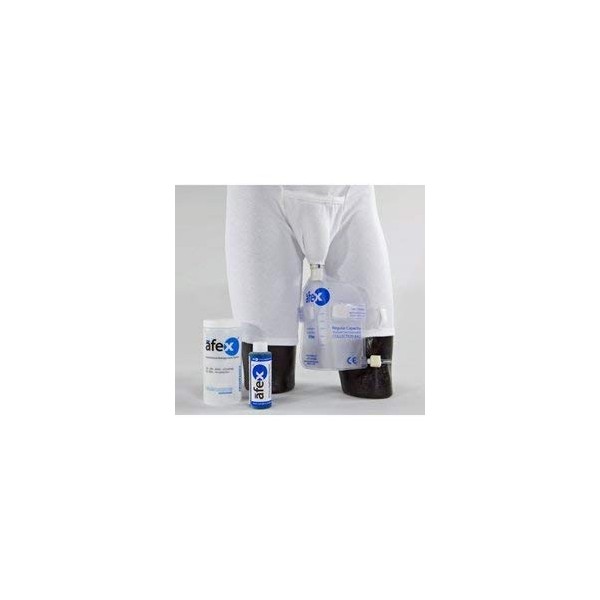 Afex Management System for Male Incontinence with Low Receptacle for LongTerm