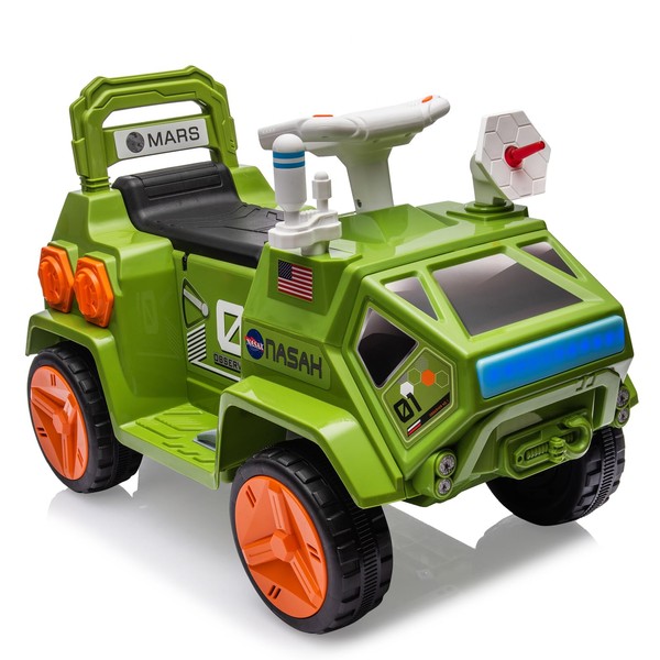 6V Battery Powered Electric Quad,Kids Ride On ATV,Forward/Reverse Switch, Rear