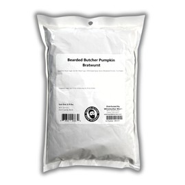 Bearded Butchers Pumpkin Seasoning 2.19lb – Perfect for Pumpkin Cranberry Bratwurst – Seasons 25 lbs of Meat – Made with Real Pumpkin & Maple Sugar – Fall Spice Blend