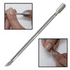 AERZETIX - C64955 - Double-ended cuticle pusher for cuticles 128