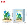 NOOLY KLJMH-01 Pack of 558 Tulip Flower Building Blocks with