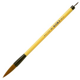 Akashiya ALP-D100 Calligraphy Brush, Thick Brush, Artificial Hair Shoraku Shoraku, No. 3