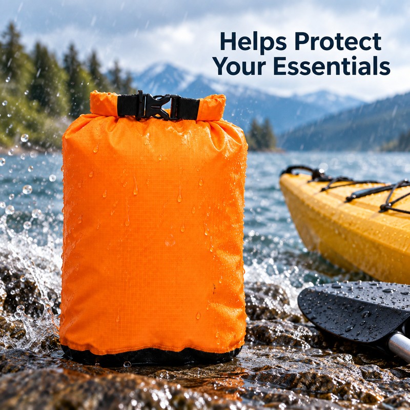 Water Resistant Dry Bag Pack – Portable Outdoor Storage Sack