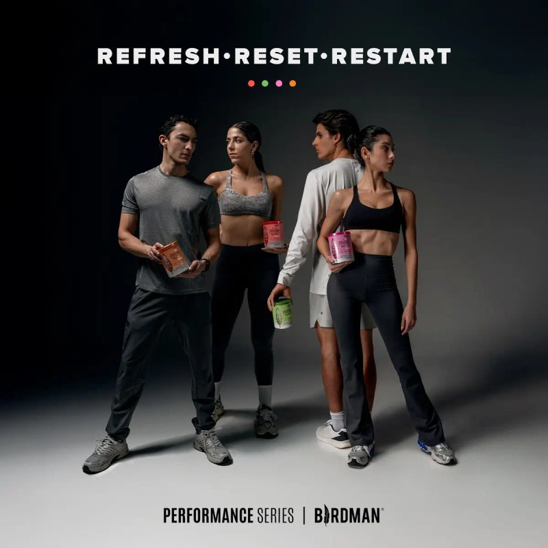 Birdman Creatine Refresher Creatina Monohidratada Electrolitos Magnesio Vitaminas Watermelon Splash