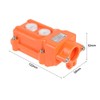 uxcell Hoist Crane Pendant Control Station Push Button Switch Up