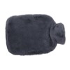 Plush Hot Water Bottle with Soft Plush Cover 2000ml Anti