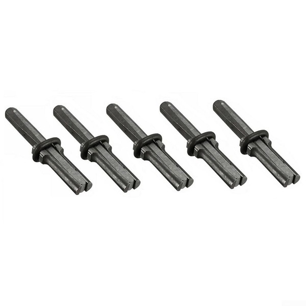 5 Set 5/8 Inch Stone Splitter Masonry Chisel Wedges Spring