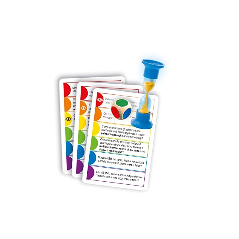 Clementoni 16442 Sapientino Plus Head Prehistory Learning Game 6 Years,