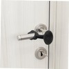 KOMBIUDA 4pcs Sucker Door Bumper Flower Shape Protector Wall Collision