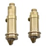 MEETOOT 2pcs Brass Spring Plug/Bounce Valve Basin Waste Easy Pop