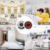 Herdio 6.5" Indoor Bluetooth Ceiling Speakers 300W Flush Mount Stereo