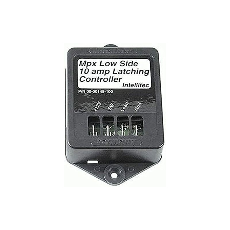 Intellitec 0000145100 10 Amp Monoplex Water Pump Control, Black