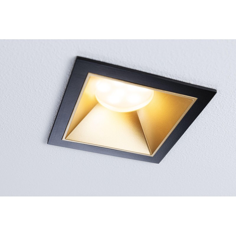 Paulmann Cole 93129 LED Recessed Light 3-Step-Dim IP44 Square 88