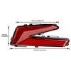 SAUTVS LED Taillights for Can Am X3, Red Rear Brake