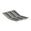 De Buyer Elastomoule, Silikon, grau, 27.9 x 20.1 x 10.9