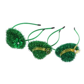 FOMIYES Patrick's Day Pet Hair h Hoop Headband Green Top Hat Style Party Accessory