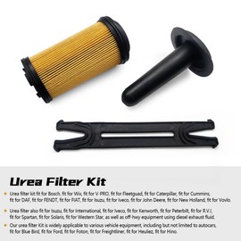 SIIMOO Urea Filter Kit 6Pcs Compatible with Cummins 5303604 Compatible with Fleetguad UF101 Compatible with Bosch 1457436033 Compatible with Ford New Holland 47364243 Compatible with Iveco 47364243