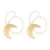 Magnetic Curtain Tiebacks Alloy Moon Curtain Holdbacks Silver/Gold Curtain Tie