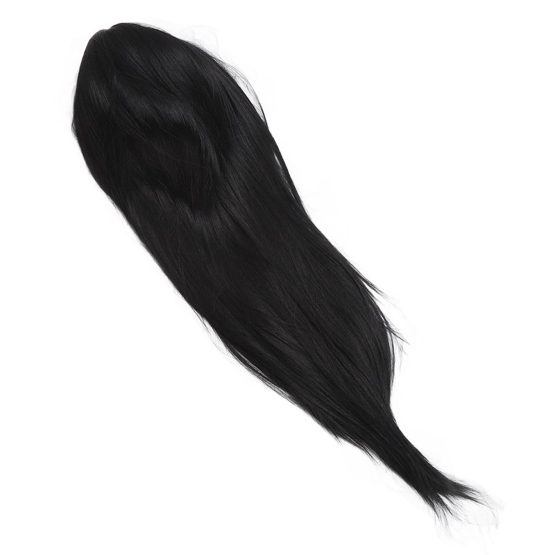 Black Long Straight Wig Women Hair Wig Comfortable Black Wig