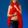 Feather Boa Christmas Boa, 200 cm Fluffy Feather Boa Feather