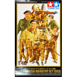 Tamiya 1/48 British Infantry Set - European Campaign
