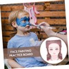 IWOWHERO Elevate Your Skills Face Paint Board Reusable Makeup Practicing