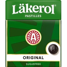 Cloetta Lakerol Original Pastilles 4 Boxes of 25g