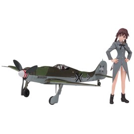 Hasegawa SP379 Strike Witches Gelroot Bulkhorn w/Focke Wolf Fw190D-9 1/20 Scale Resin Kit