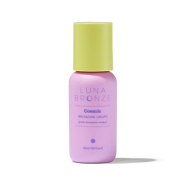 Luna Bronze Cosmic Bronzing Drops | Lightweight, Hydrating & Washable Liquid Bronze Drops | Non-Greasy Formula Enriched with Sodium Hyaluronate & Shea Butter | Responsible Mica (30ml/1.01 fl. oz)