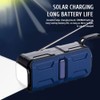 Emergency Portable Solar Radio AM FM Radio with LED Flashlight