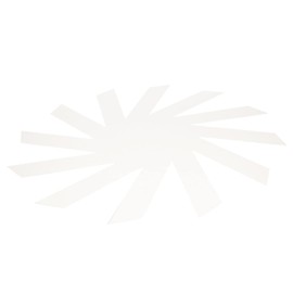 Operitacx Lasting Use Acrylic Sewing Ruler Quilting Template Storage Basket Pattern Tool Set