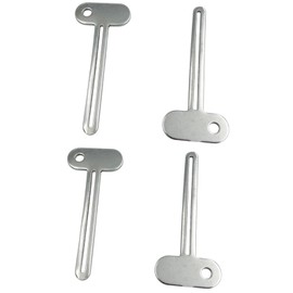 Toothpaste Squeezer, 4 Pcs Metal Manual Toothpaste Squeezer Roller Stainless Steel Tube Squeezer Toothpaste Squeezer Dispenser Hand Cream Tube for Saving Toothpaste Facial Cleanser Bathroom