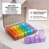 Edicare, Pill Box 7 Days, Morning Noon Evening, Medication Box
