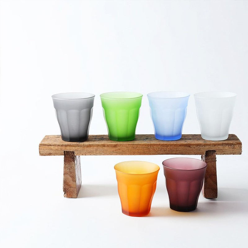 Duralex Picardie Frosted Tumbler 250cc Marine Blue