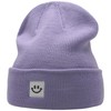 55cube Light Purple Beanie Hat