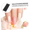 FOMIYES Nail Art Stickers Bow Japanese Design Removable Nail Decals