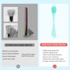 MSQ Silicone Face Mask Brush, Soft Facial Cleansing Scrubber, 2