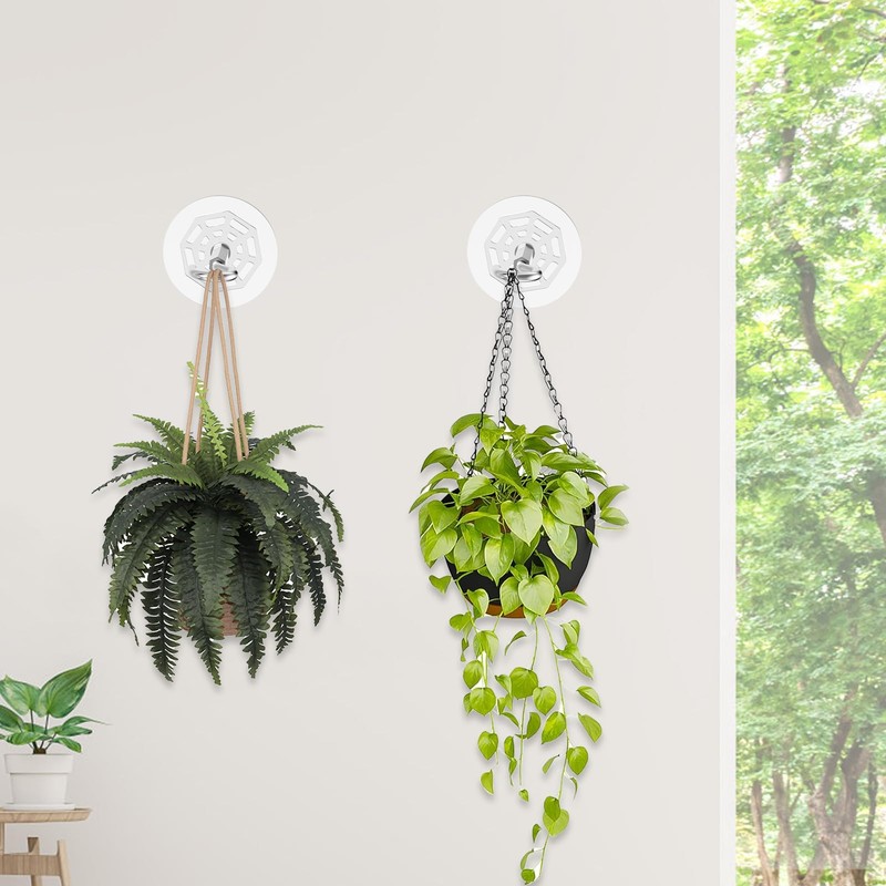 4 PCS Adhesive Ceiling Hooks, 30lbs Super Heavy Duty Command