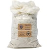 1 LB LAMBSWOOL Natural White Clean Fluffy Classic Fiber for