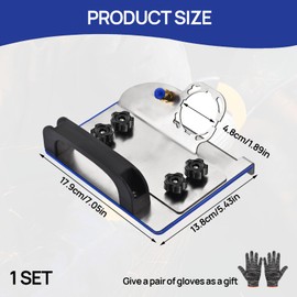 Angle Grinder Stand for Tile 45° Chamfer Cutting, Bracket for Angle Grinder, Adjustable Angle Tile Grinding Fixed Holder, Tile Chamfering Tool, Angle Grinder Attachments for 100-Type Angle Grinder