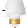 Westek 6009B 100W Full Range Lamp Socket Manual Dimmer, White