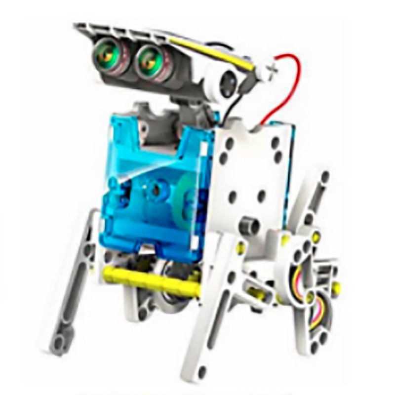 Solar Robot Toy 13 in 1 Sturdy Plastic Hand Eye