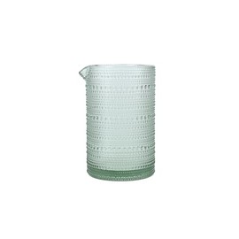 Fortessa Jupiter Hobnail Glass, 25 Ounce Mixing Hobnail Glass, Sage Green