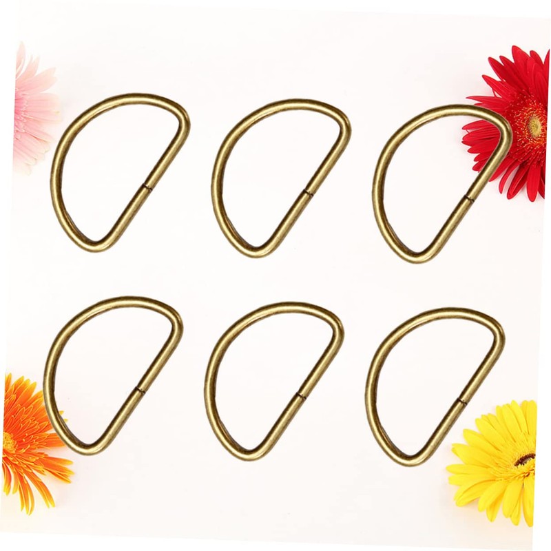 DOITOOL 100pcs d Buckle d Metal Shoulder Strap Accessories for
