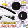 Hand-held simple sewing machine, battery Plug-in two drive modes A