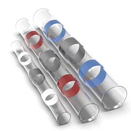 25 solder connector set assortment choice: (5 white / 15 red / 5 blue)