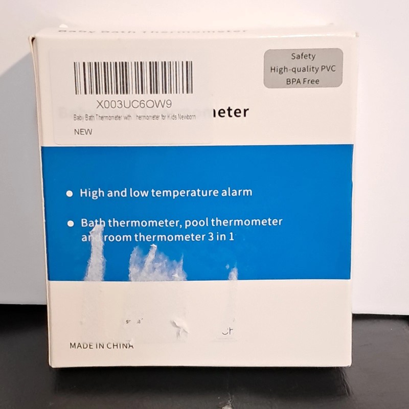Neculogy 3 In 1 Thermometers For Pool Baby Baths Water