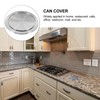 Alipis Recessed Counter Top Cover Stainless Steel Flap Lid for
